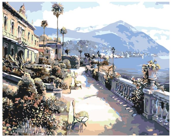 Александр Милюков пейзаж Южный пейзаж