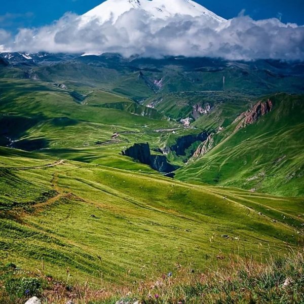Гора Эльбрус (Кабардино-Балкария, Карачаево-Черкесия)