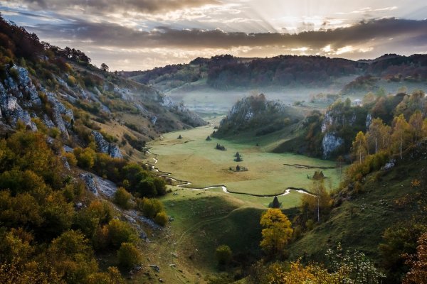 Румыния Трансильвания горные пейзажи