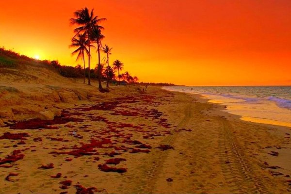 Куба Варадеро закат