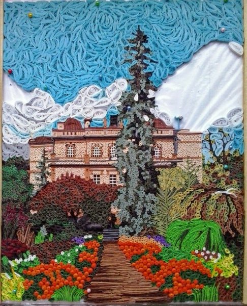 Пейзажи для квиллинга