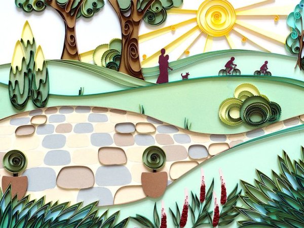 Квиллинг горы