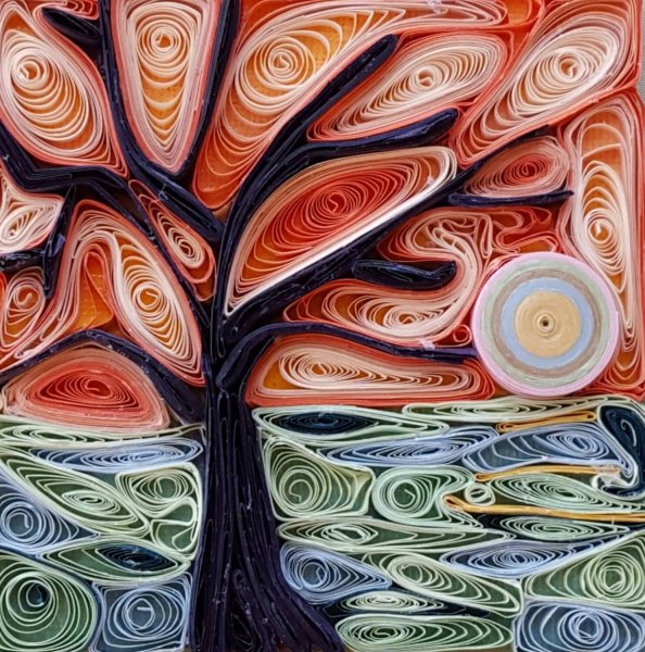 Квиллинг абстракция