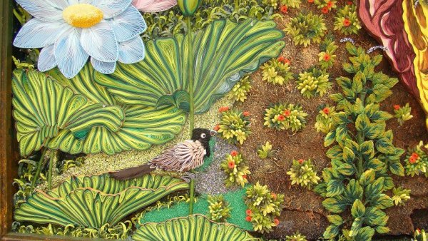 Квиллинг картины пейзажи