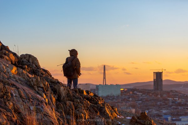 Владивосток Седанка закат