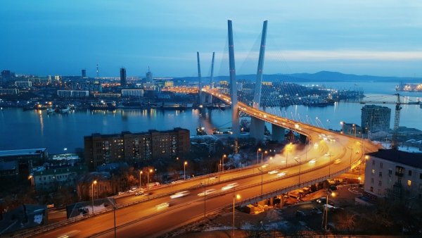 Панорама Владивосток закат