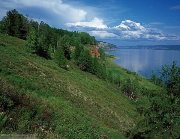 Река Лена пейзажи Якутии