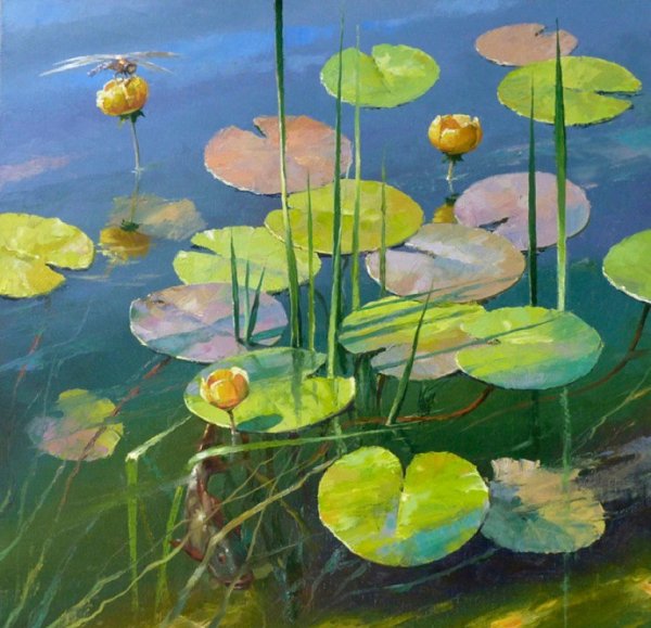 Кувшинки романа Божкова