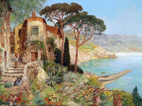 Александр Милюков картины море