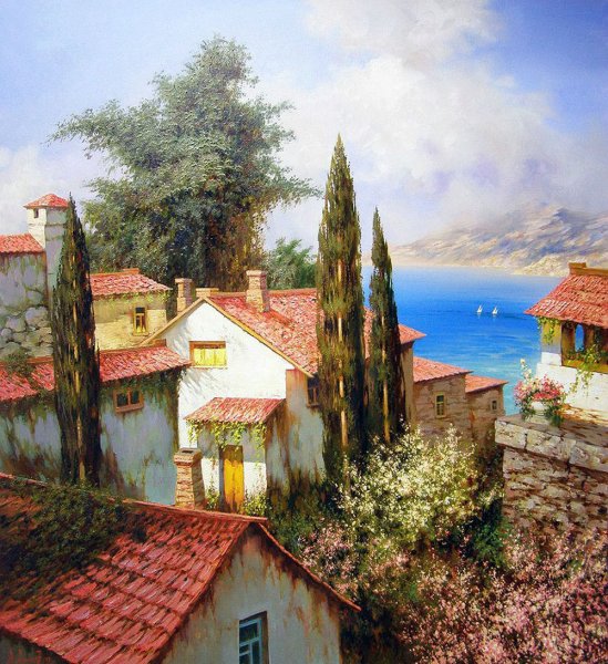 Александр Милюков итальянский пейзаж