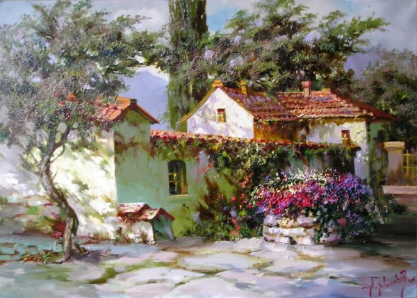 Художник Говард Беренс картины