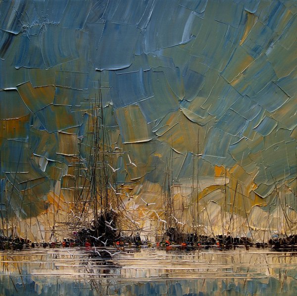 Польская художница Юстина Копанья