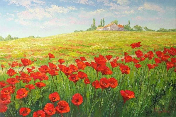 «Поле маков у аржантё» (1873).