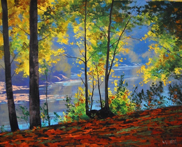 Художник Graham Gercken осень