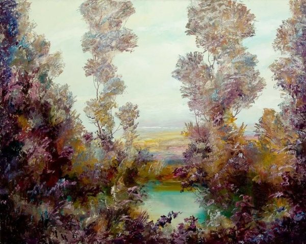 Александр Головин художник Берёзки