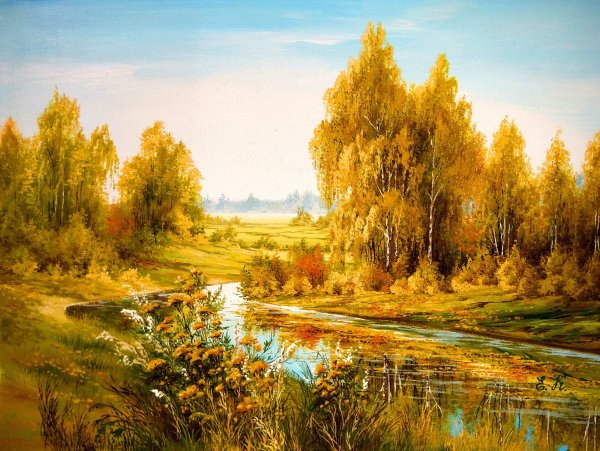 Художник Кораблева Елена Николаевна осень