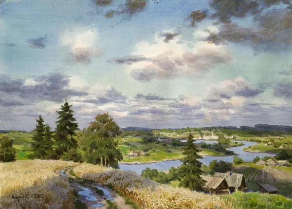 Пейзажи Сергея Андрияки