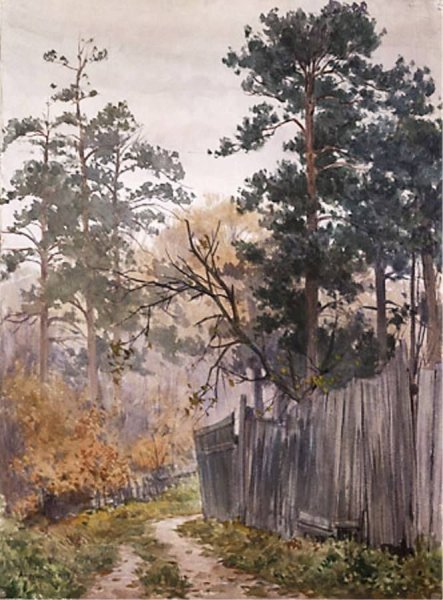 Художник Сергей Андрияка акварель