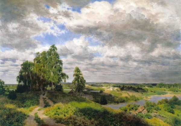 Сергей Андрияка картины акварелью пейзаж