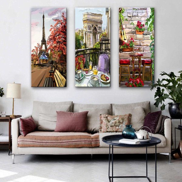 Пейзажи для интерьера гостиной