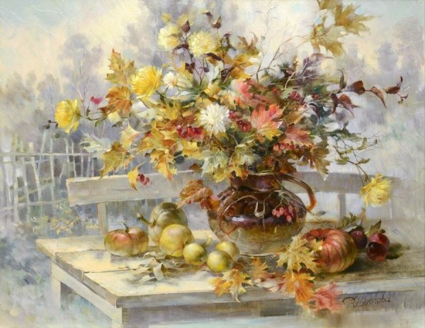 Римма Вьюгова натюрморты