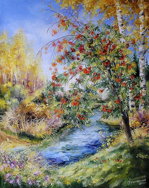 Художница Екатерина Гребёнкина