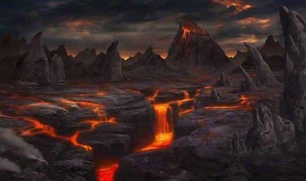 ЛАВОВЫЙ пейзаж