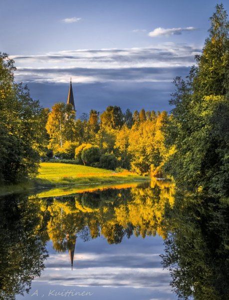 Финляндия Хельсинки природа