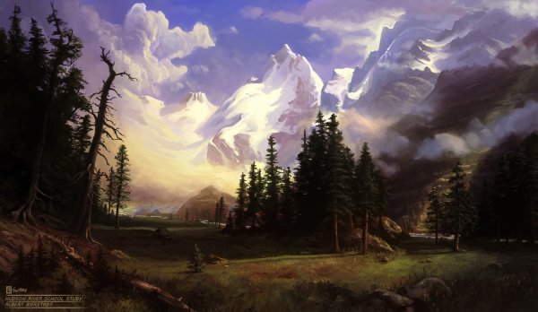 Albert Bierstadt художник
