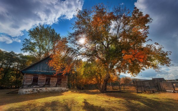 Русская деревня