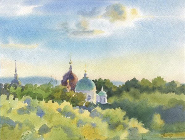 Саров в живописи