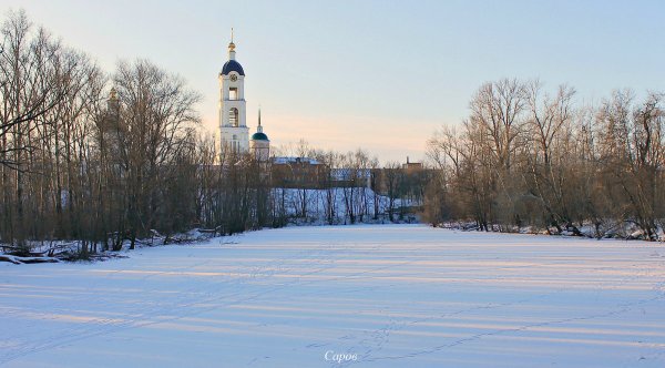 Зимний Саров достопримечательности города