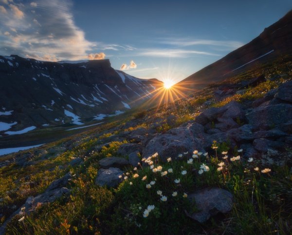 Хибинских гор Кольский полуостров