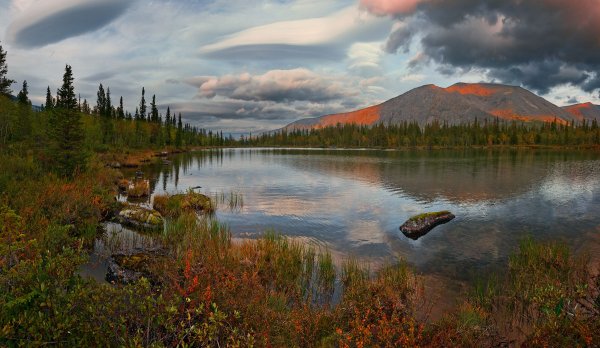 Долина реки малая белая Хибины