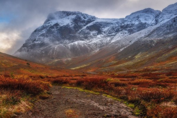 Кольский полуостров Хибинские тундры