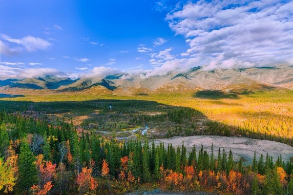 Озеро малый Вудъявр. Кольский полуостров.