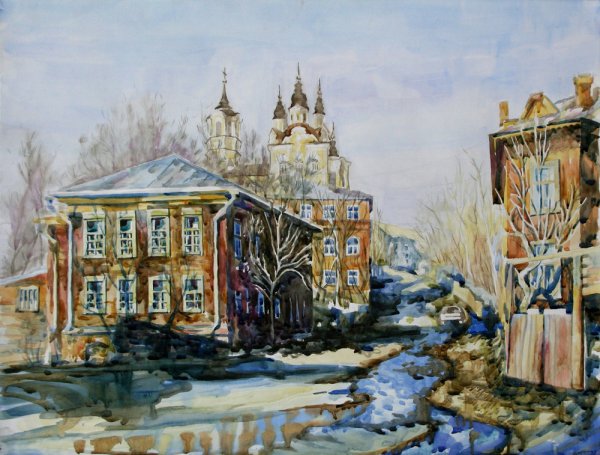 Томская область осень