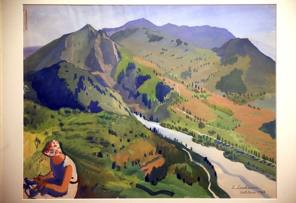 Зинаида Евгеньевна Серебрякова пейзажи