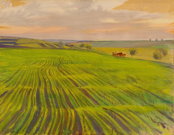 Зинаида Серебрякова Париж. Люксембургский сад