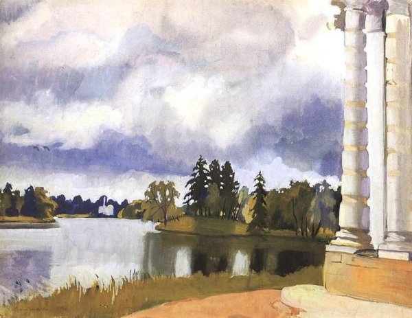 Серебрякова Зинаида Евгеньевна. Поля. Нескучное