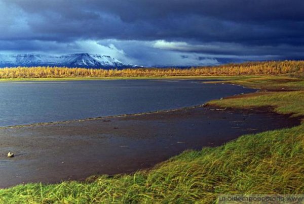 Хантайское озеро Таймыр