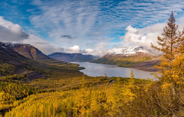 Плато Путорана горы