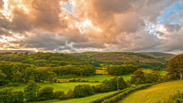 Уэльс пейзажи