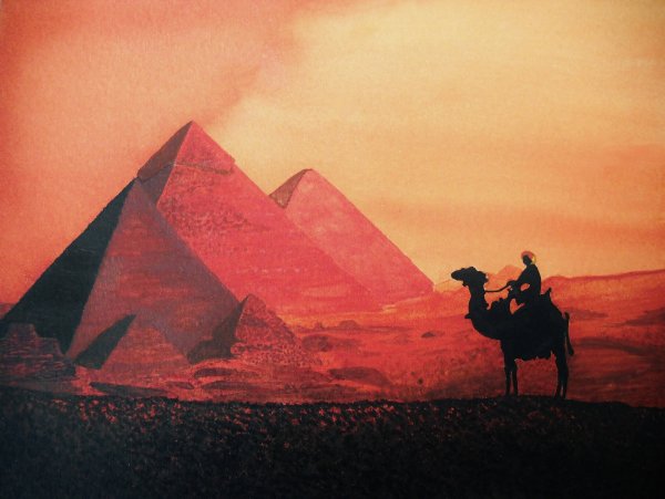 Египет Пески пирамиды