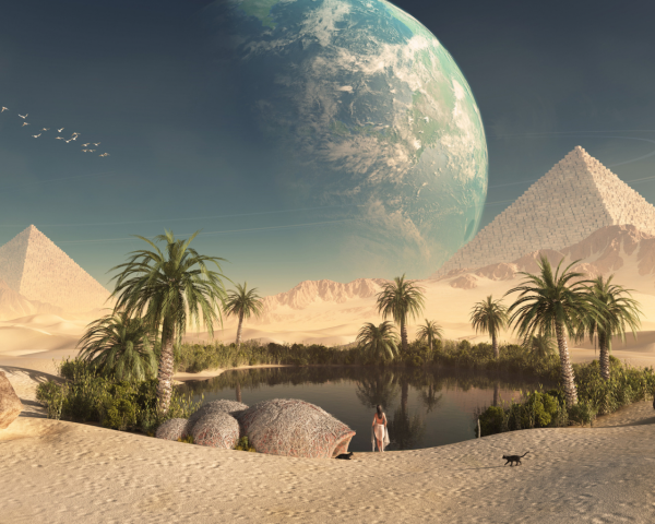 Поленов пирамида Хеопса. Сфинкс.