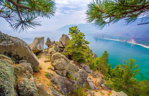 Сибирь озеро Байкал