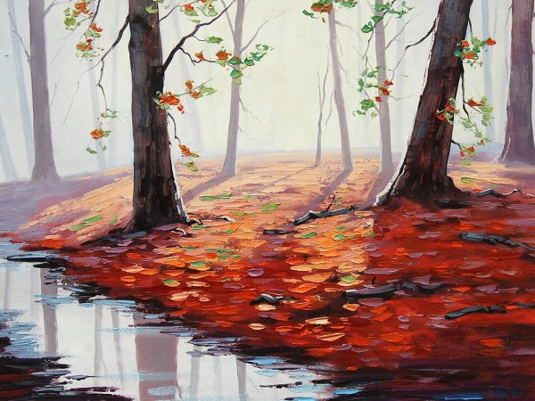 Нарисовать осень