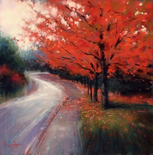 Осень пастелью