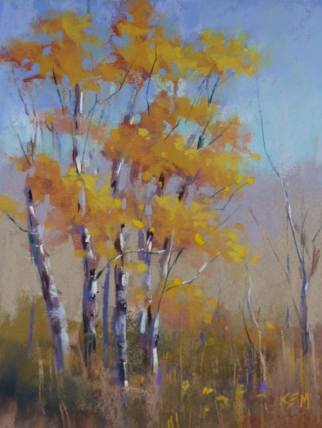 Осень пастелью