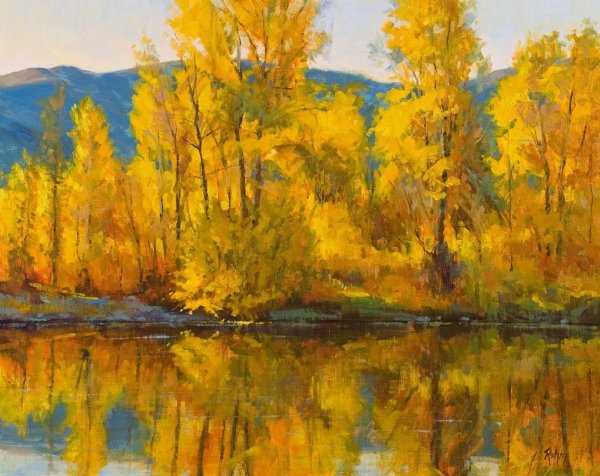 Колорит осеннего пейзажа